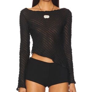 Superdown Jayne long sleeve top